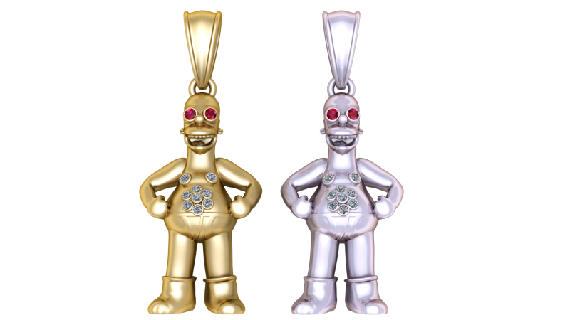 ANIMALS PENDANT 3D Принт Модель .c4d .max .obj .3ds .fbx .stl .blend 