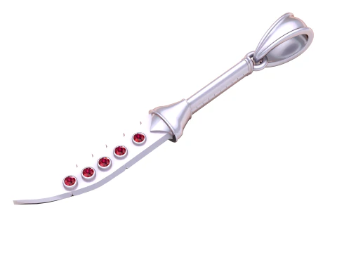 KNIFE GOLD PENDANT 3D Print Model