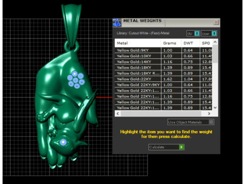 HEND BABY PENDANT 3D Print Model