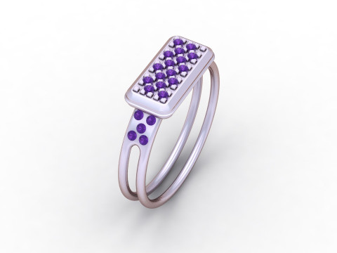GOLD RING 3D 打印模型