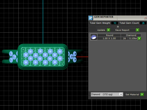 GOLD RING 3D Print Model