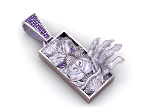 DANGIRIUSE PENDANT 3D Print Model