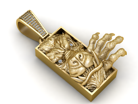 DANGIRIUSE PENDANT 3D Print Model