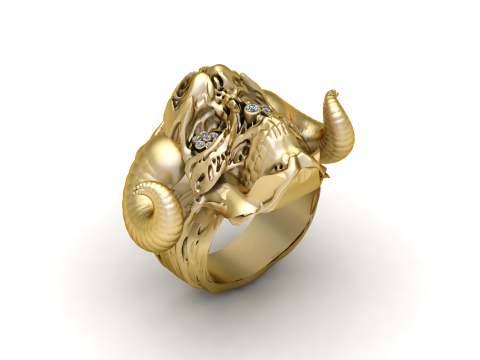 Skull Faces Pendant Modelo de Impressão 3D