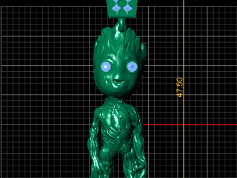 MEN PENDANT Model Cetak 3D