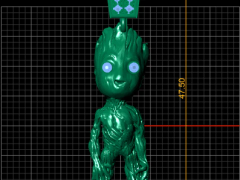 MEN PENDANT 3D Print Model