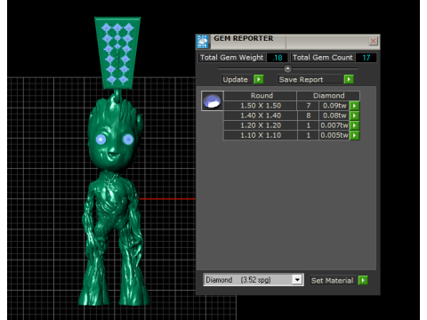 MEN PENDANT Model Cetak 3D