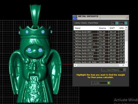 QUEENSES PENDANT Modelo de Impressão 3D