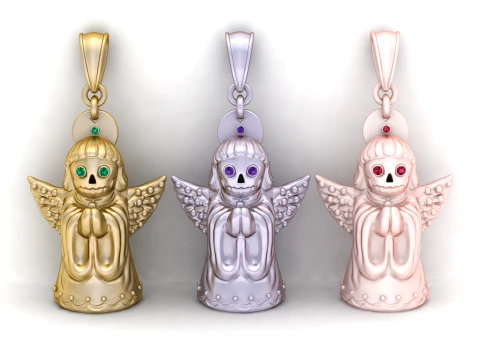 Kraliçe Kolye 3D Baskı Modeli