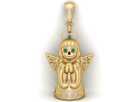 Queenses Pendant Model Cetak 3D