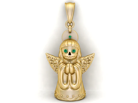 Queenses Pendant 3D Print Model