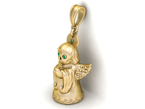 Queenses Pendant Model Cetak 3D
