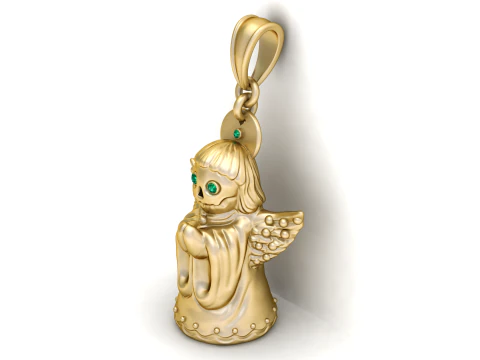 Queenses Pendant 3D Print Model