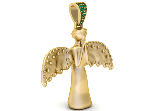 QUEEN PENDANT 3D Print Model