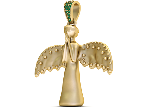 QUEEN PENDANT 3D Print Model