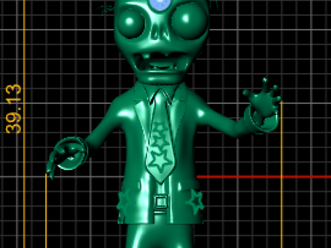 SKULL MEN PENDANT 3D 打印模型