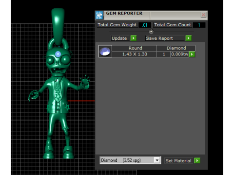 SKULL MEN PENDANT 3D 打印模型