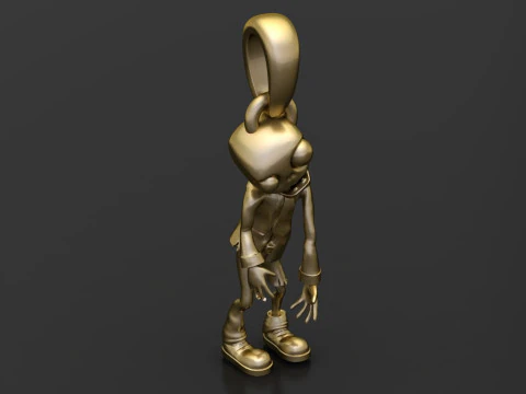 ZOMMBIES PENDANT 3D Print Model