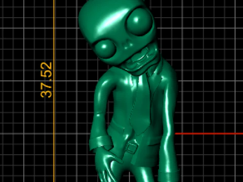 ZOMMBIES PENDANT 3D Print Model