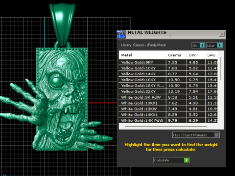 SQUAR FACES PENDANT 3D Print Model