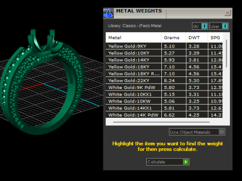 3D GOLD RING PENDANT 3D Принт Модель
