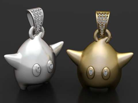 3D GOLD PENDANT Model do druku 3D
