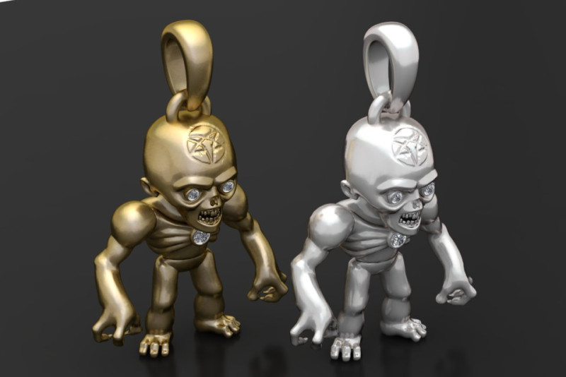 ZOMMBIES PENDANT Modèles 3D en vedette .c4d .max .obj .3ds .fbx .stl .blend 
