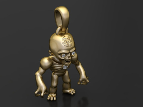 ZOMMBIES PENDANT Modèles 3D en vedette