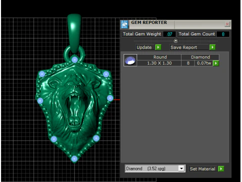 ANIMALS PENDANT 3D Print Model