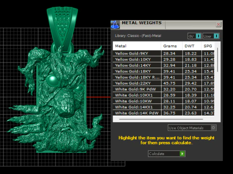 FACES MASK PENDANT 3D Print Model