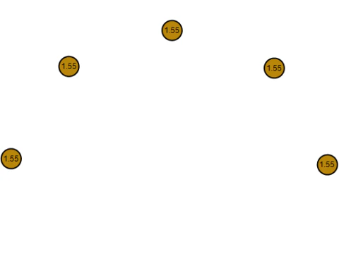 Round Gold Pendant 3D Print Model