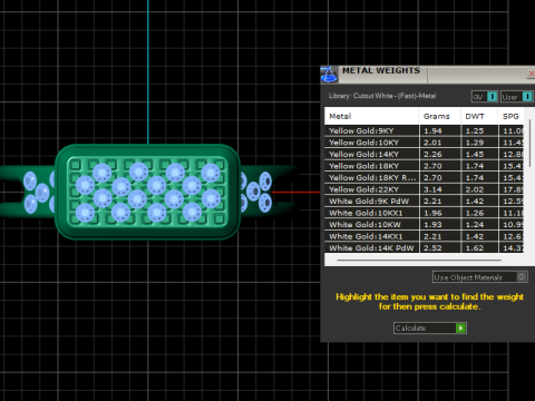 Dual-band gold ring Model do druku 3D