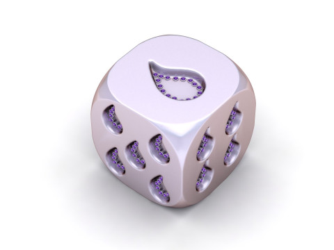 Teardrop Diamond Design 3D Принт Модель