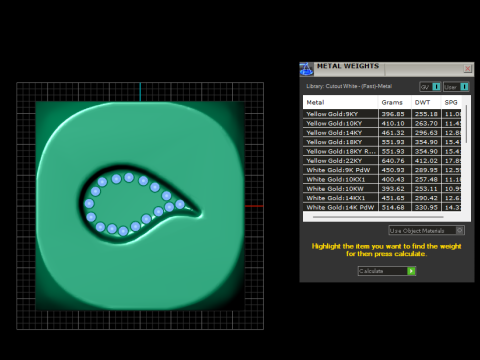 Teardrop Diamond Design 3D Принт Модель
