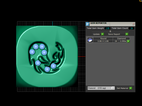 Snake Skull Dice 3D Print Model