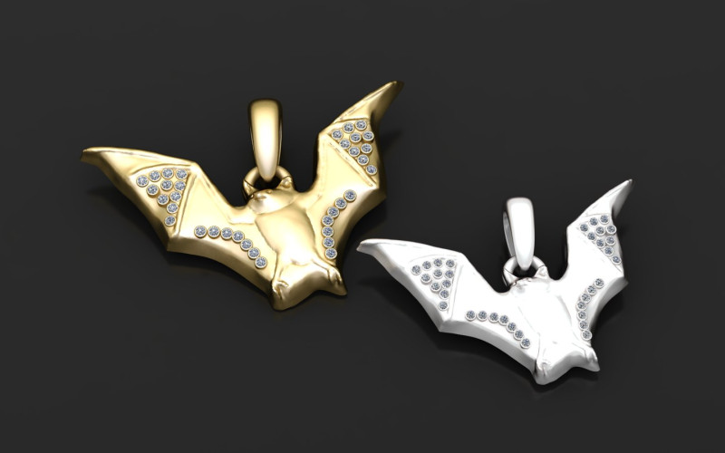 BIRD PENDANT 3D 프린트 모델 .c4d .max .obj .3ds .fbx .stl .blend 