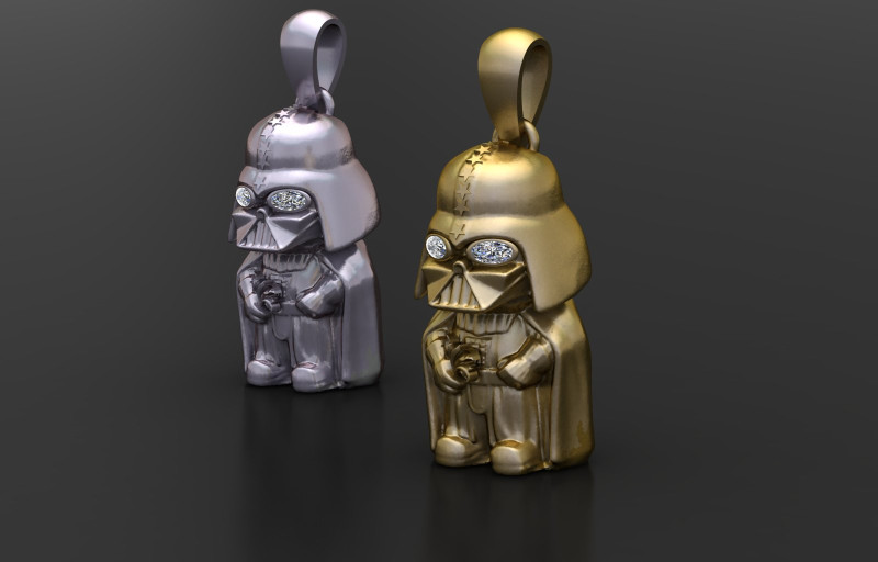 MEN PENDANT 3Dプリントモデル .c4d .max .obj .3ds .fbx .stl .blend