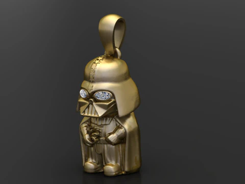 MEN PENDANT 3D Print Model