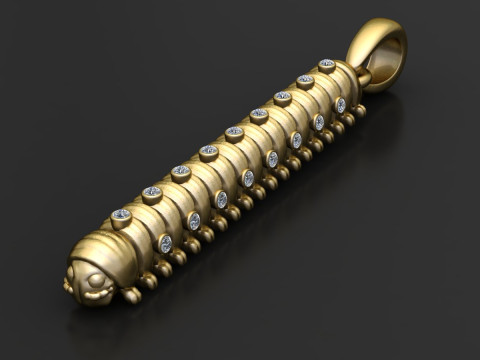 INSERT GOLD PENDANT 3D Print Model
