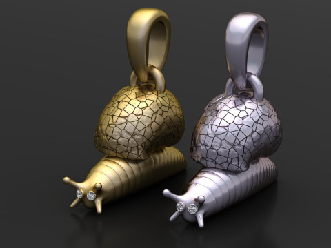 Insert Gold Pendant 3D Printable Jewelry Model Model Cetak 3D