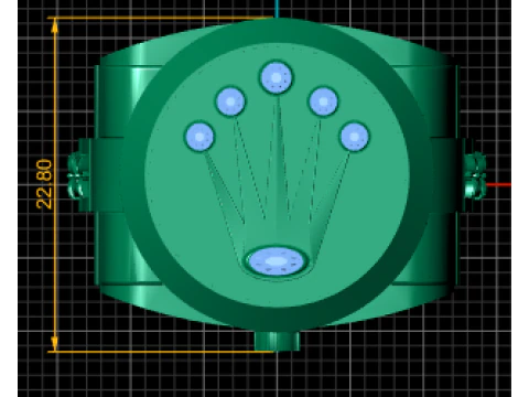 RING TAGS PENDANT 3D Print Model