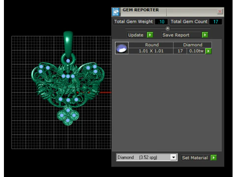 3D GOLD PENDANT 3D Print Model