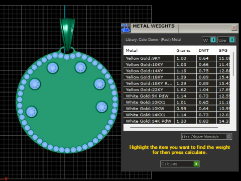 ROUND LEAVES PENDANT 3D Print Model