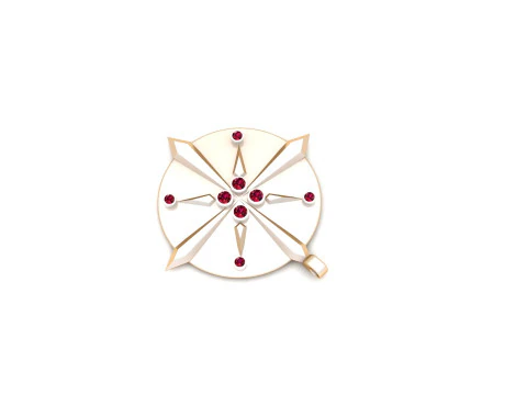 3D GOLD PENDANT 3D Print Model