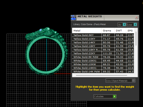COCODILE GOLD RING 3D Принт Модель