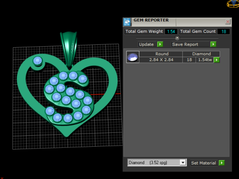 КУЛОН СЕРДЕЦЕ 3D Принт Модель
