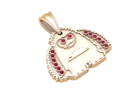 BEAR PENDANT 3D 打印模型