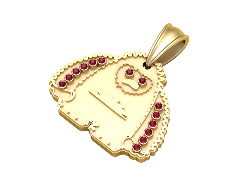 BEAR PENDANT 3D 打印模型