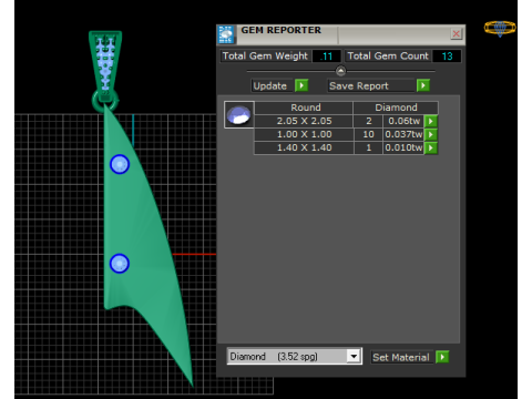 3D GOLD PENDANT 3D Baskı Modeli