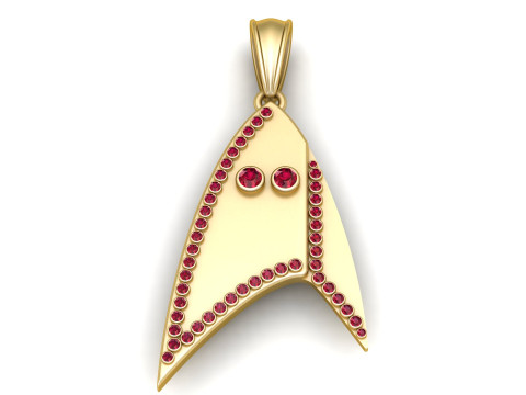 SHIP FLAGS PENDANT 3D Druckmodell